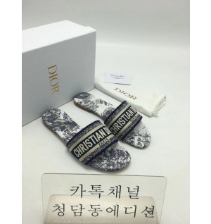 디올 디웨이 슬리퍼 최고퀄 (굽 0.5CM)