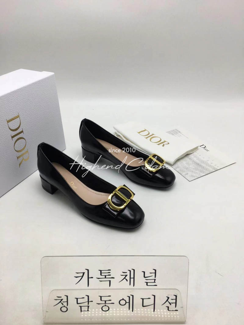 디올 CD 21SS 플랫슈즈 (굽3.5cm) (3COLOR)