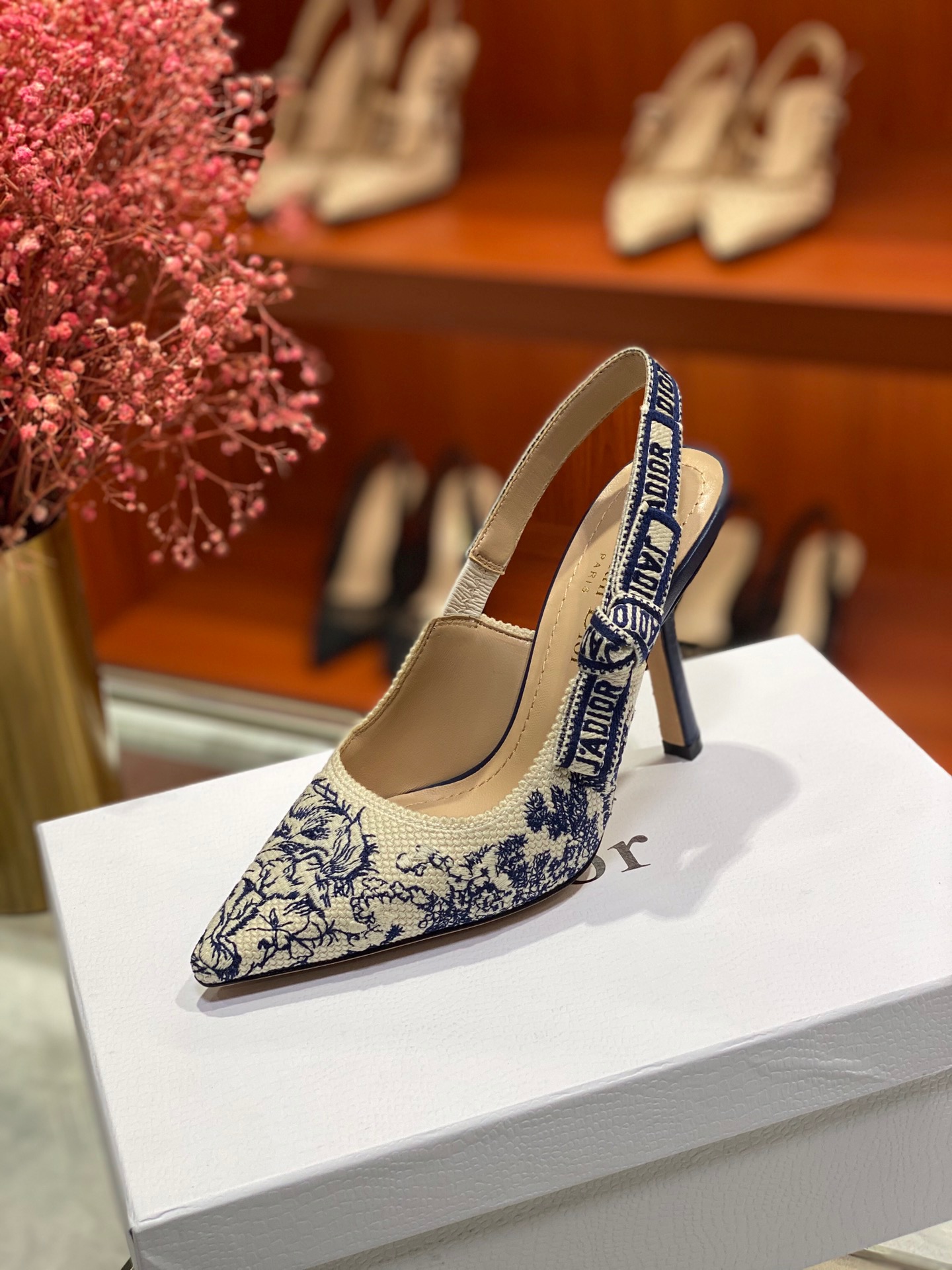 디올 J`a dior 슬링백 힐 (굽1.5cm/6.5cm/9.5cm) 정품급