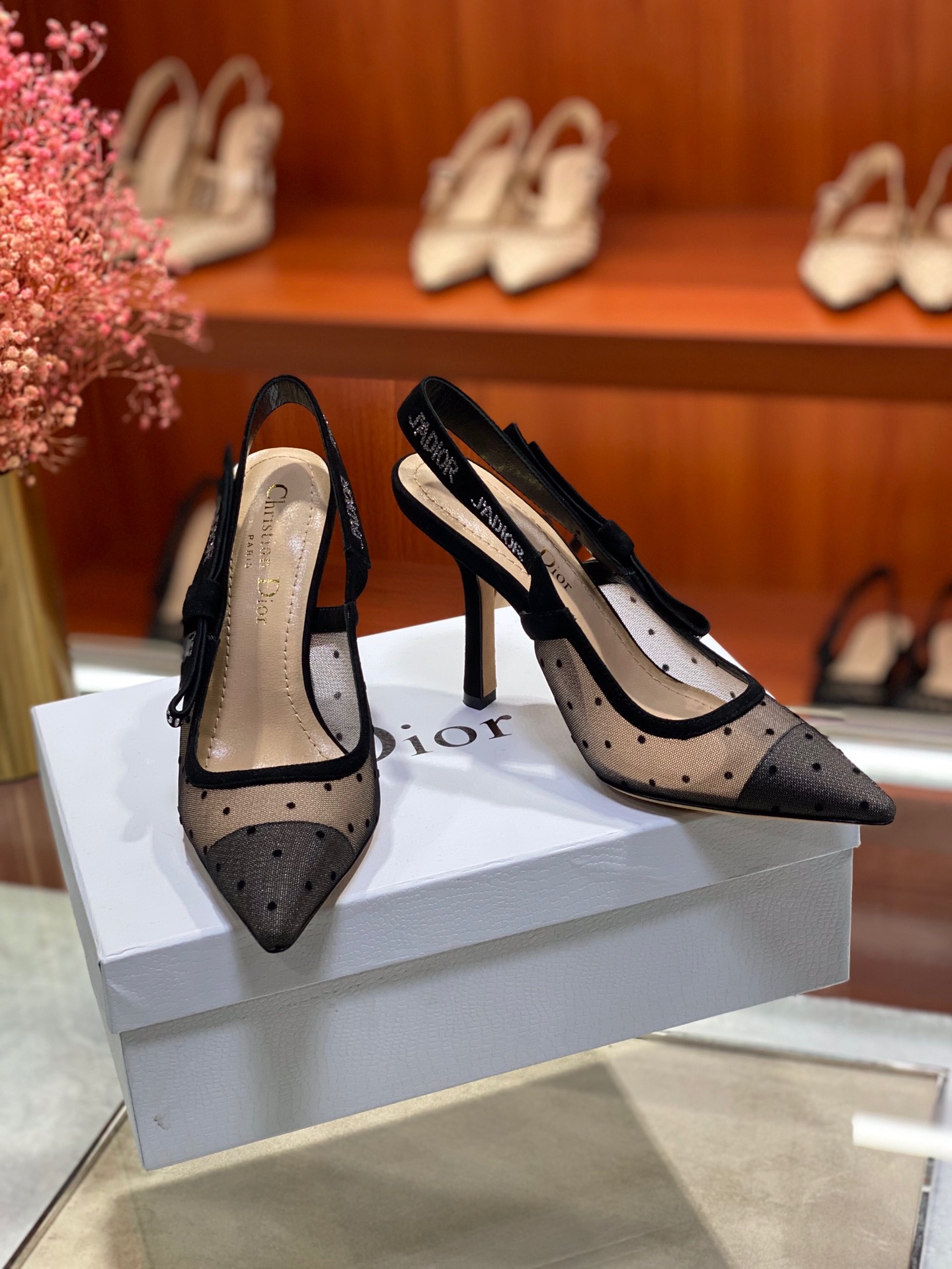 디올 J`a dior 슬링백 힐 (굽1.5cm/6.5cm/9.5cm) 정품급