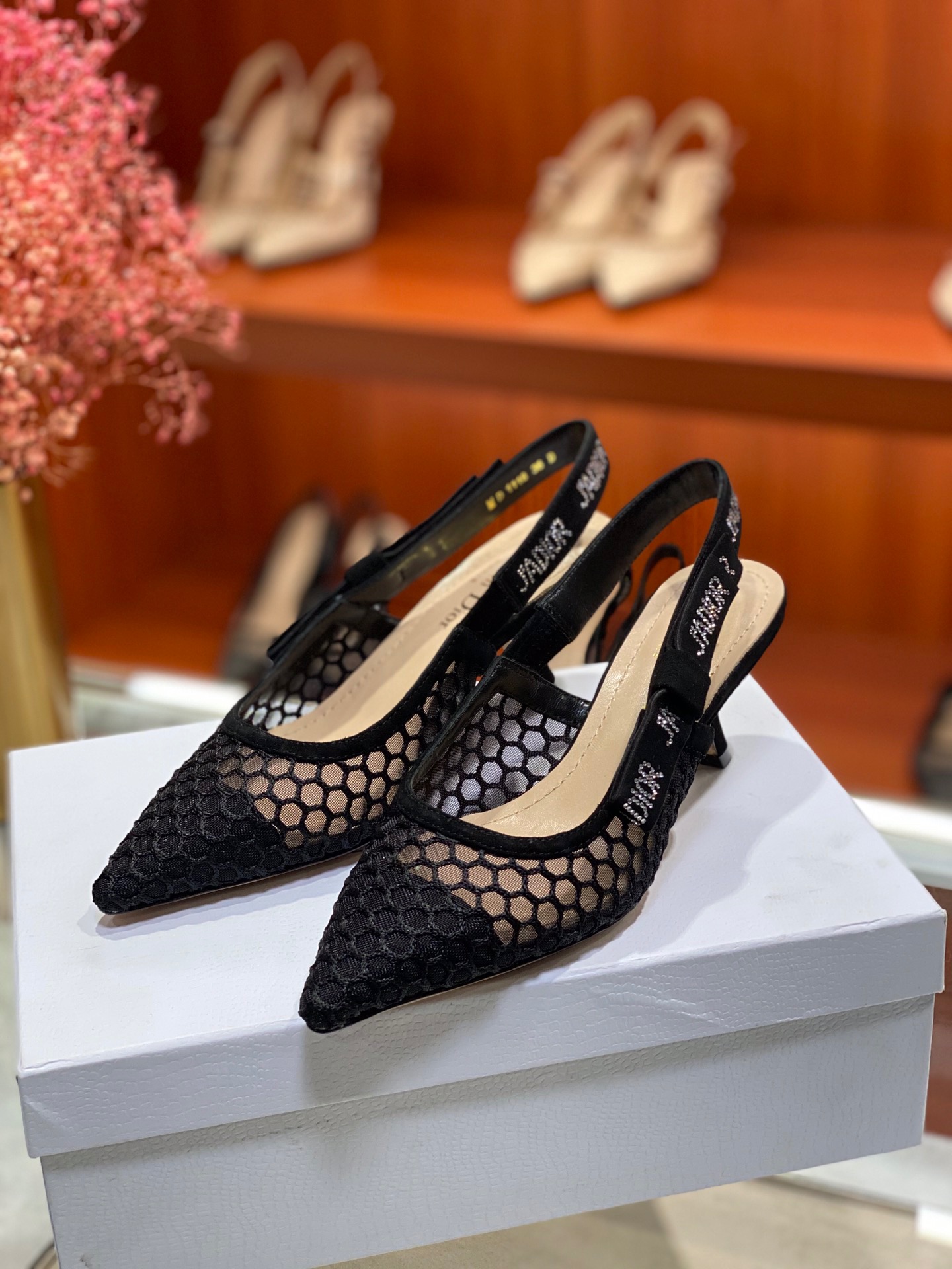 디올 J`a dior 슬링백 힐 (굽1.5cm/6.5cm/9.5cm) 정품급