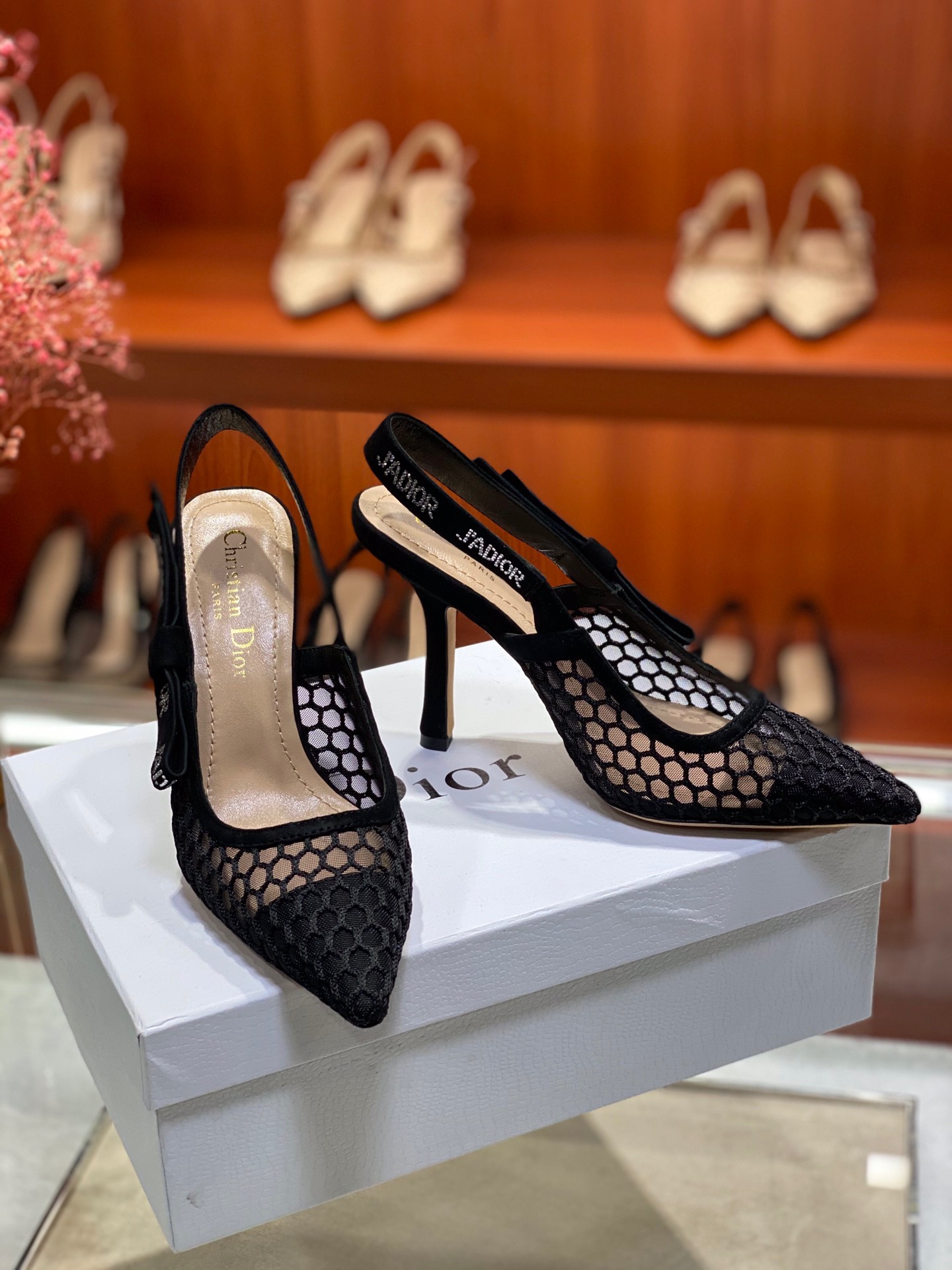 디올 J`a dior 슬링백 힐 (굽1.5cm/6.5cm/9.5cm) 정품급