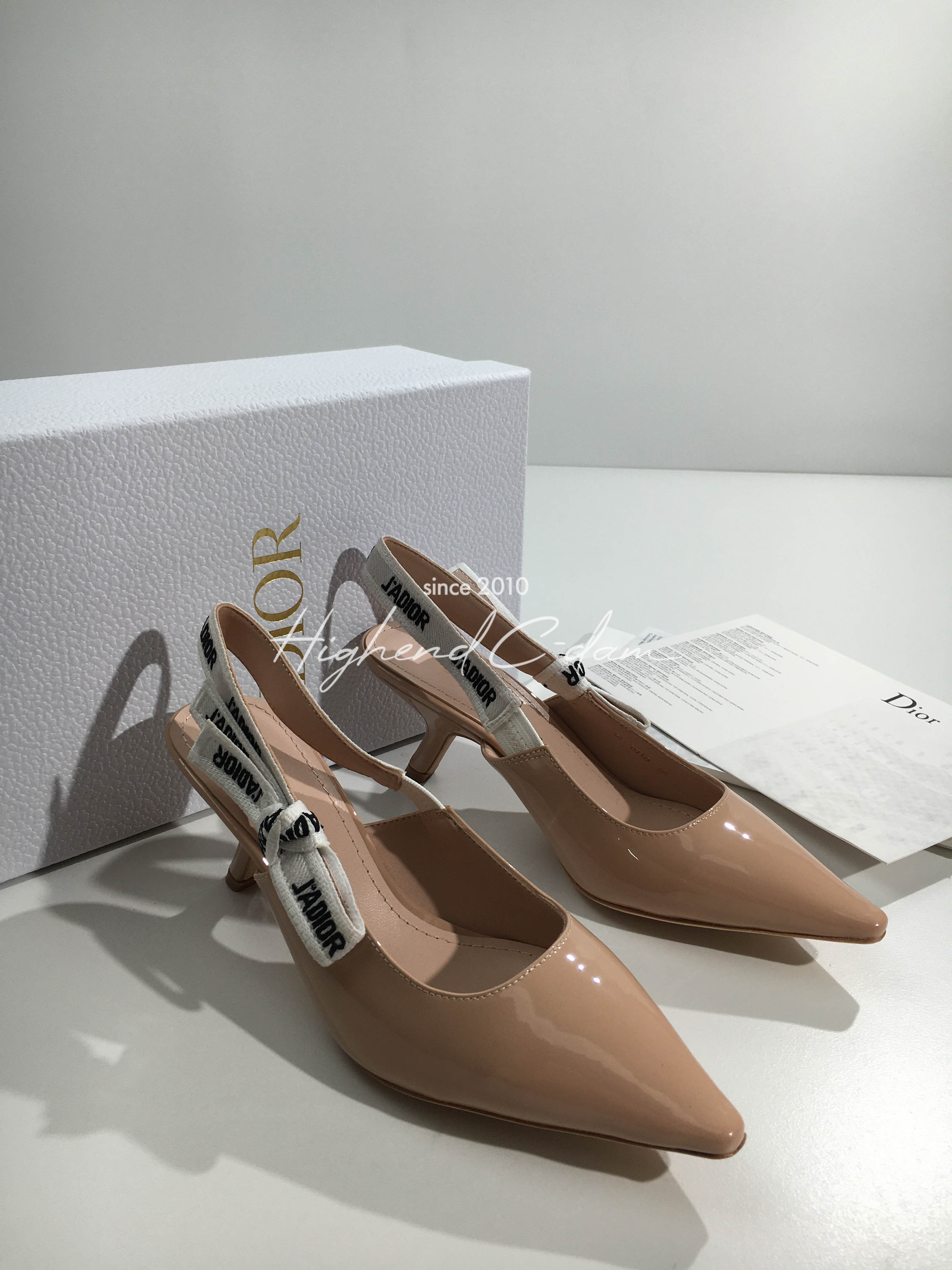 디올 J`a dior 슬링백 힐 (굽1.5cm/6.5cm/9.5cm)