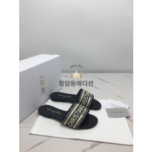 크리스찬 디올 슬라이드 슬리퍼 정품급 (컬러 네이비) (1cm/5cm)