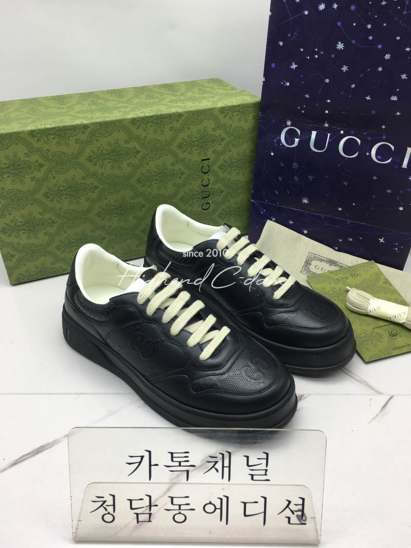 구찌 웹 디테일 GG 스니커즈 (남녀공용)
