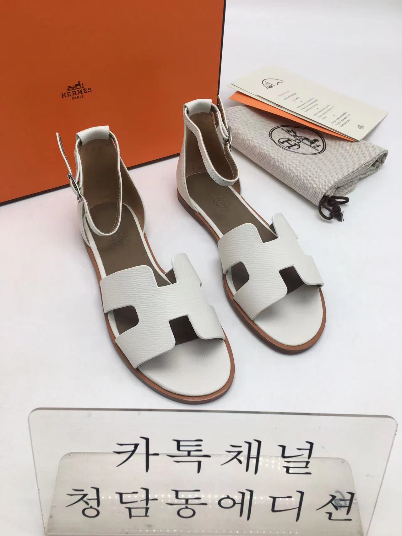 에르메스 산토리니 앱송 샌들 최고퀄