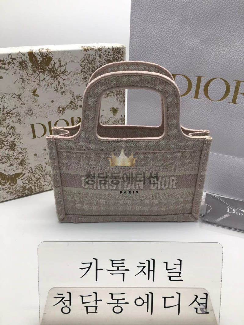 [정품동일가죽] 디올 북토트백 미니 최고퀄