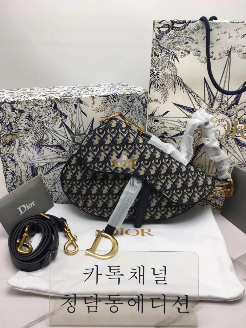 [정품동일가죽] 디올 새들백 스몰 최고퀄
