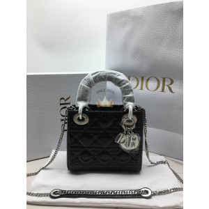 디올 레이디백 17cm (금장/은장) [정품동일가죽 최고퀄]