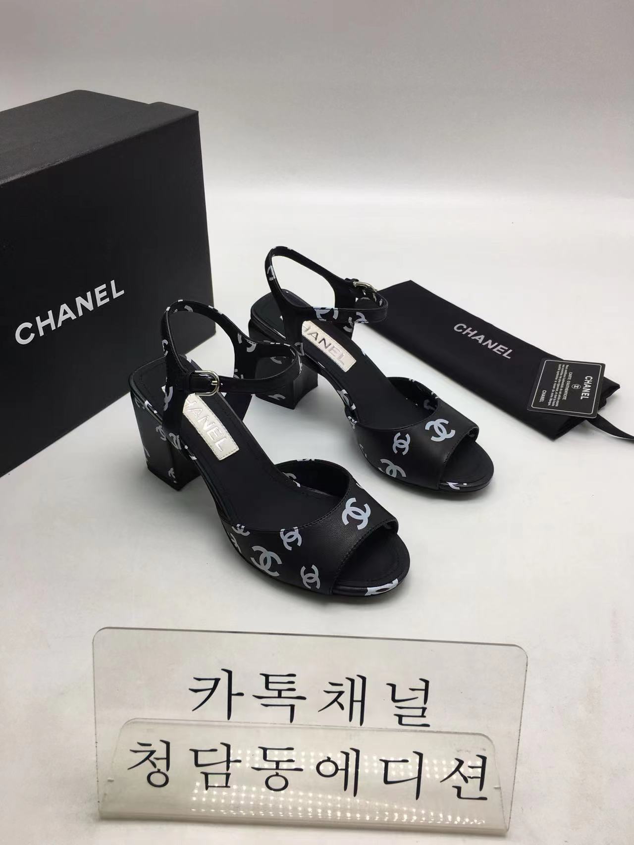 샤넬 신상 슬링백 힐