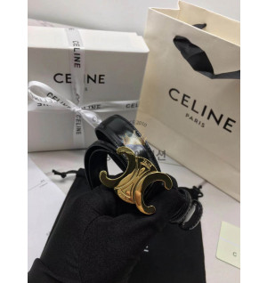 셀린느 벨트 (가죽 유광) (로고 무광/유광)