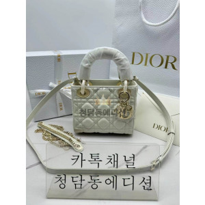[정품동일가죽] 디올 레이디백 미니 최고퀄