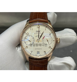 [ZF 공장 V5 버전] IWC 포르투갈 시리즈 흰판 IW500703