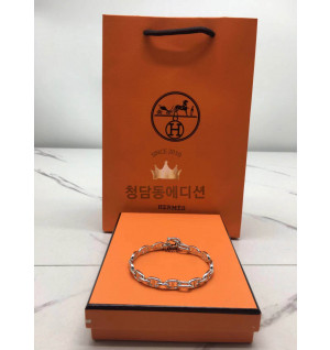 에르메스 돼지코 팔찌 (V-gold소재) (컬러 옐로우골드, 화이트골드)