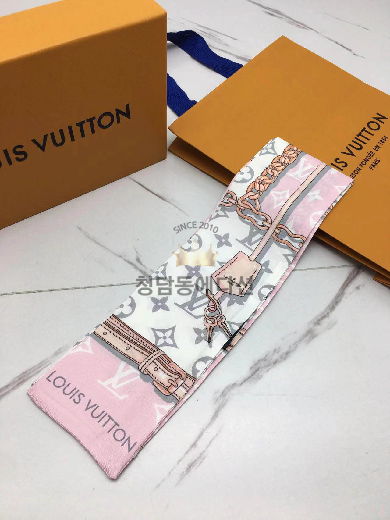 루이비통 실크 스카프