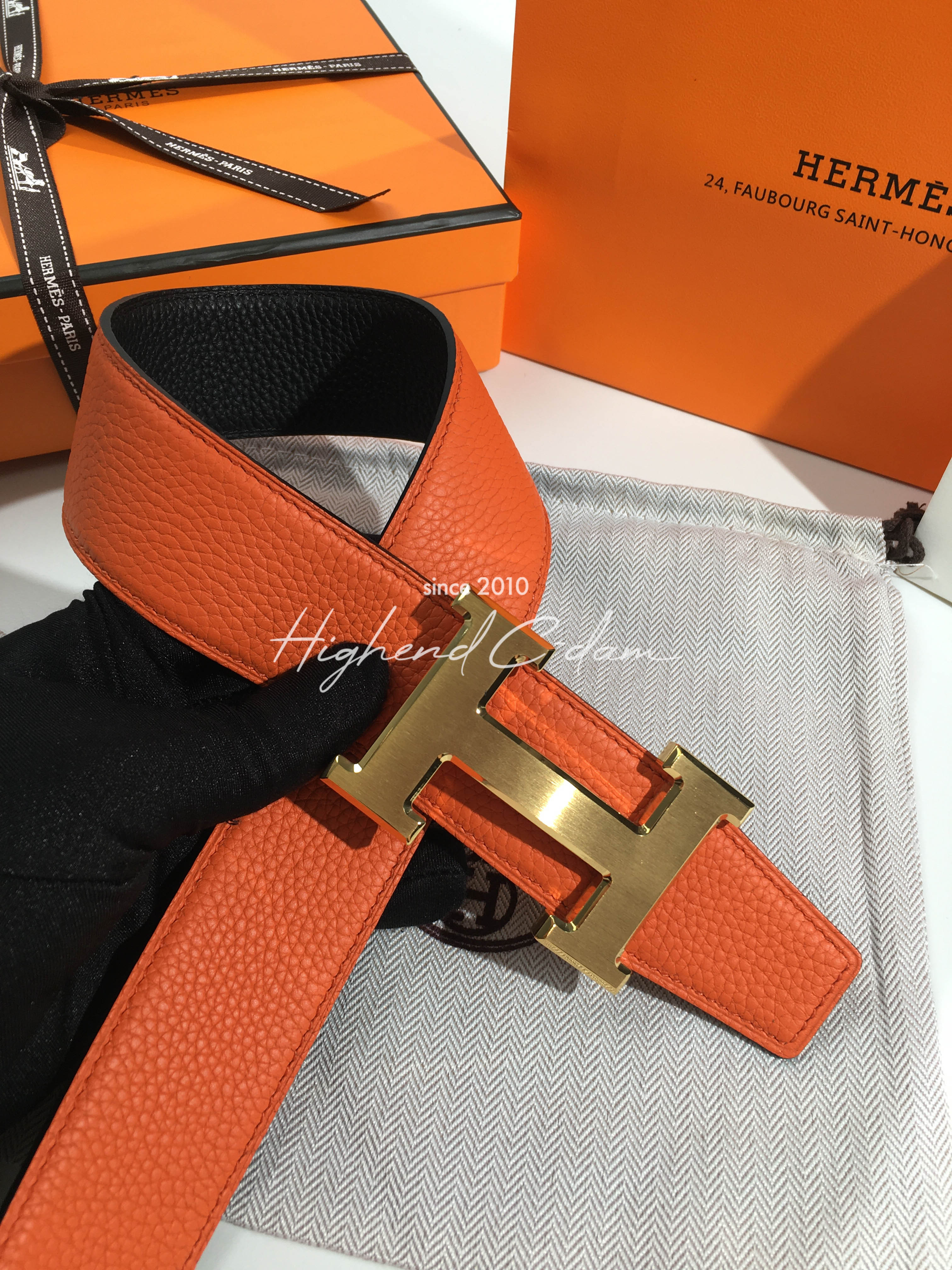 에르메스 CONSTANCE 벨트 (버클 3.8cm) 금장 / 은장