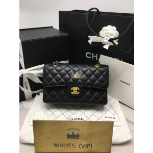 샤넬 클래식 캐비어 / 램스킨 플랩백 스몰 23cm 금장 (하이엔드급)