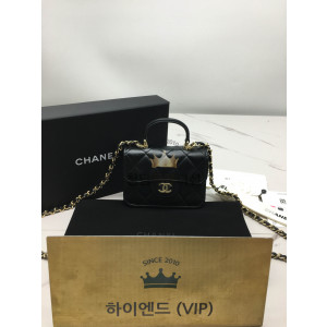 샤넬 탑핸들 플랩백 샴페인골드 / 빈티지골드 AP2200