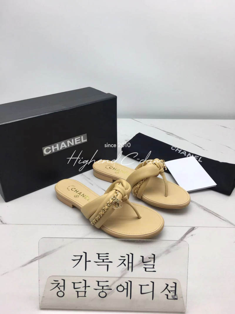 샤넬 쪼리 (4COLOR)