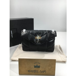 생로랑 루루 푸퍼백 스몰 (체인컬러 은장) (하이엔드급)