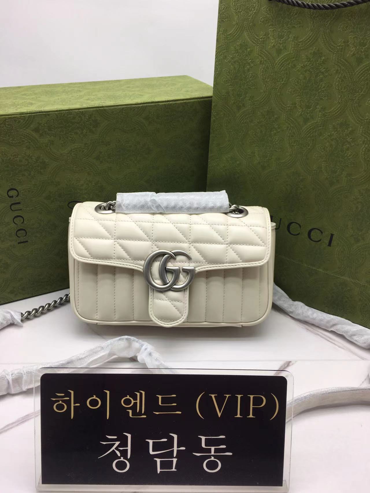 구찌 마몬트 마틀라세 미니 숄더백 446744 / 22CM (하이엔드급)