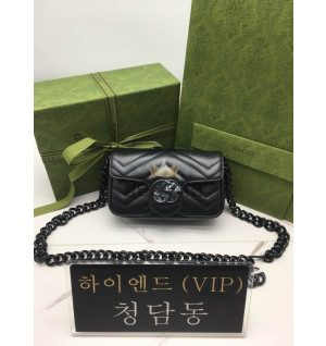 구찌 마몬트 마틀라세 벨트백 699757