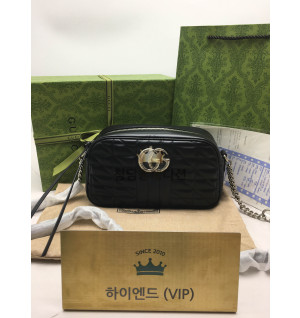 구찌 마몬트 마틀라세 숄더백 스몰 447632 / 24CM (하이엔드급)