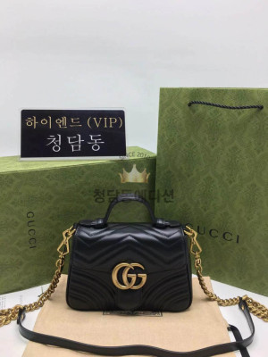 구찌 마몬트 미니 탑핸들 숄더백 547260