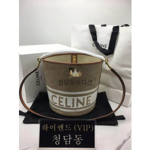 셀린느 스트라이프 패브릭 16 버킷백 (하이엔드급)