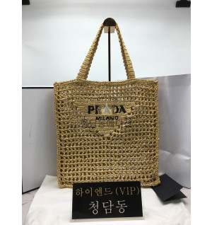 프라다 라피아 토트백 (하이엔드급)