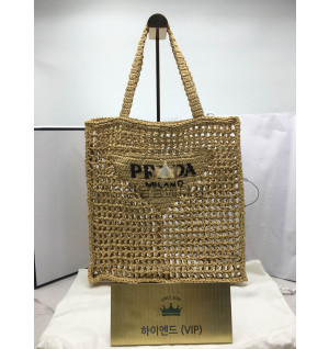 프라다 라피아 토트백 (하이엔드급)