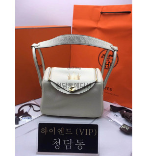 에르메스 린디26 금장 / 은장 올수공 (컬러 끄레)