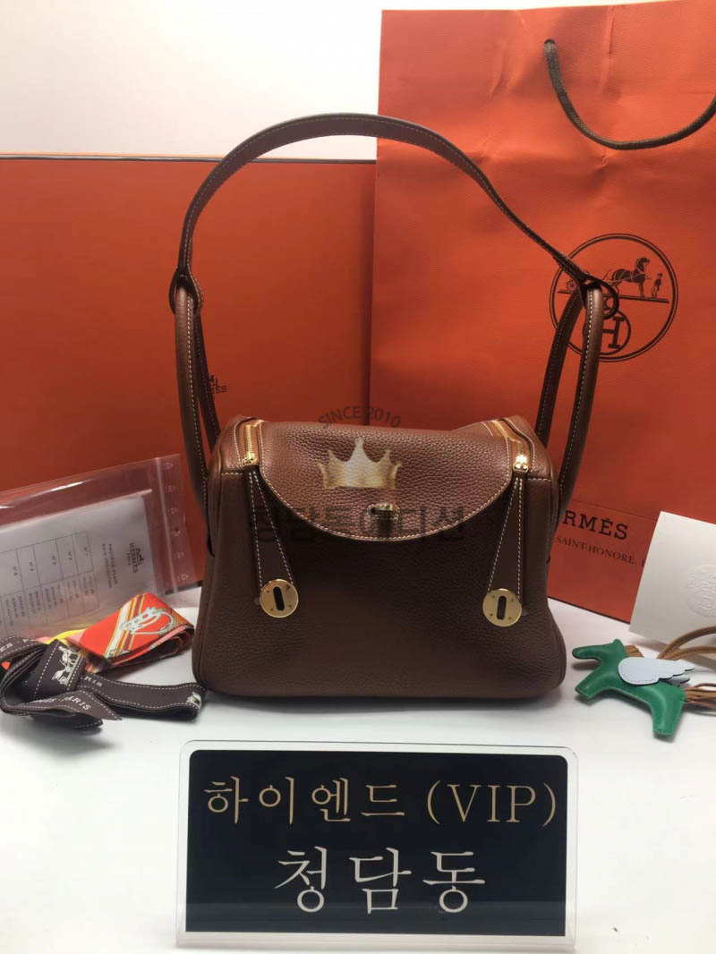 에르메스 린디26 금장 / 은장 올수공 (컬러 골드)