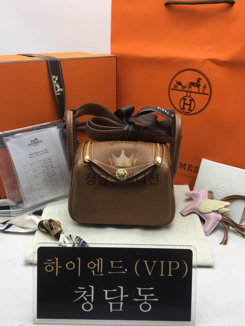 에르메스 린디 미니백 올수공