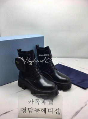 프라다 앵클부츠