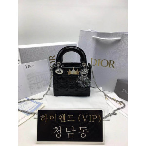 디올 레이디백 미니 (카프스킨)