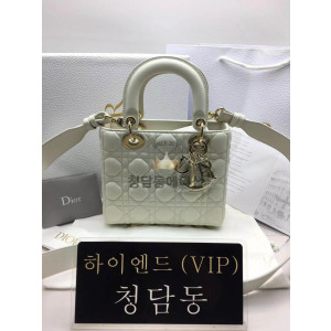디올 레이디백 스몰 (램스킨) (upgrade ver.)