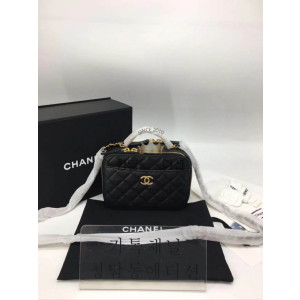 샤넬 22SS 이니셜 로고 탑핸들 베니티 케이스(17.5cm,19cm)
