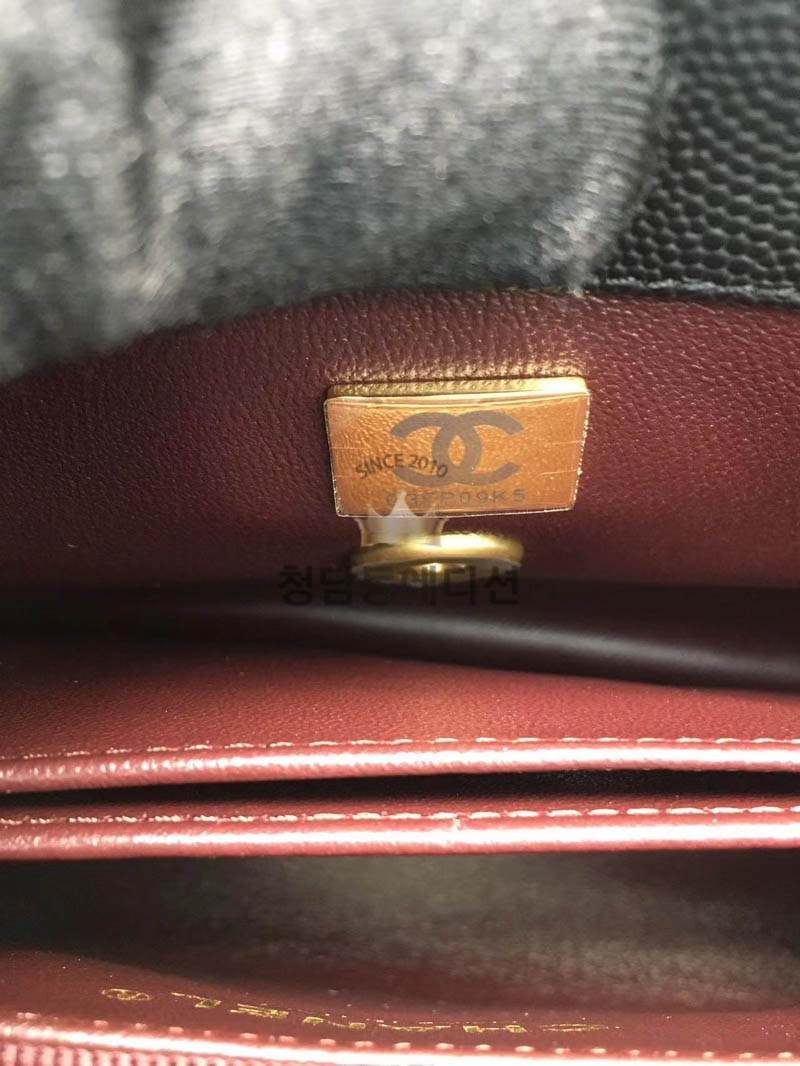 샤넬 코코핸들 스몰 빈티지골드