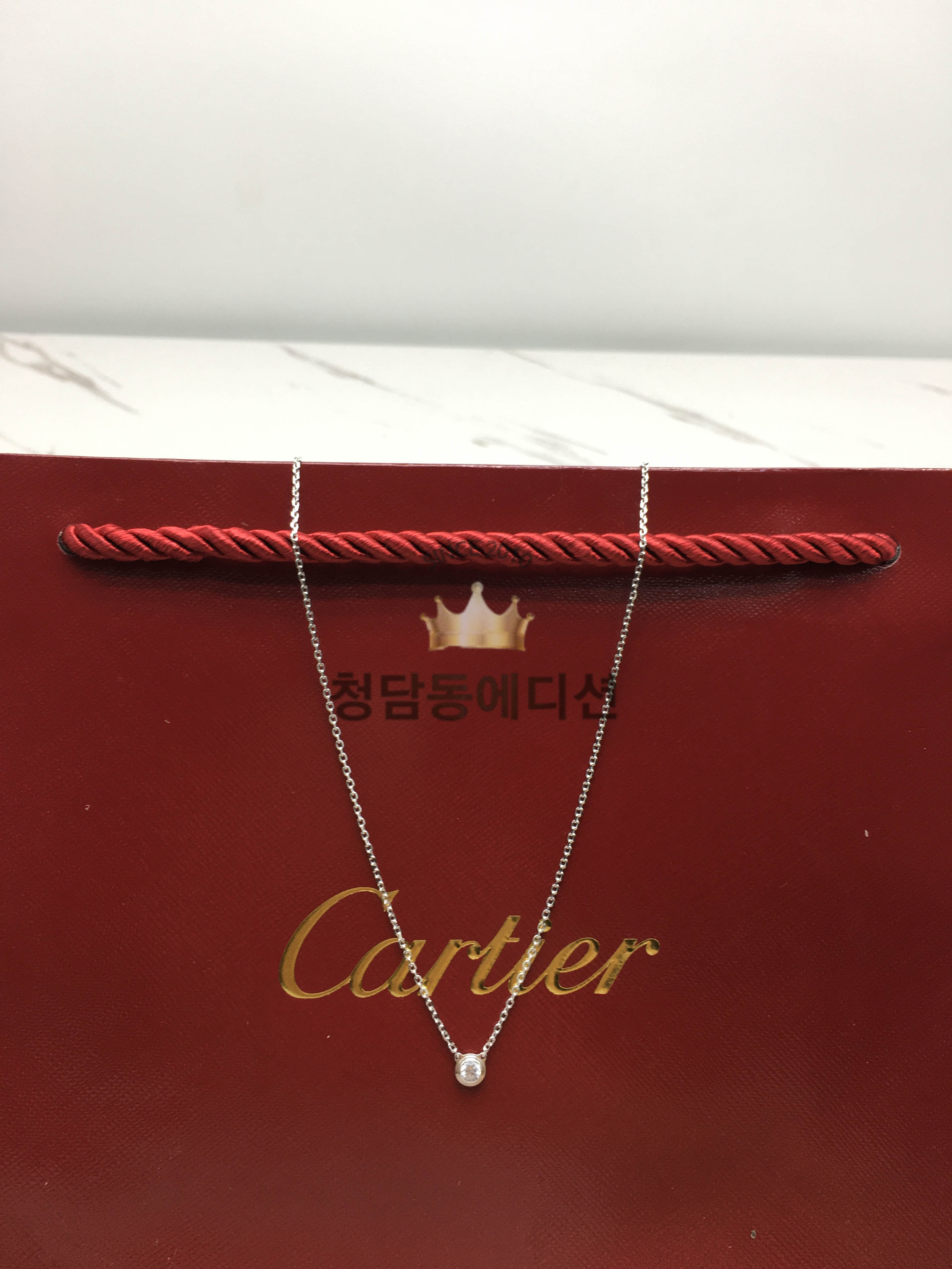 까르띠에 cartier 다무르 목걸이 (3COLOR)