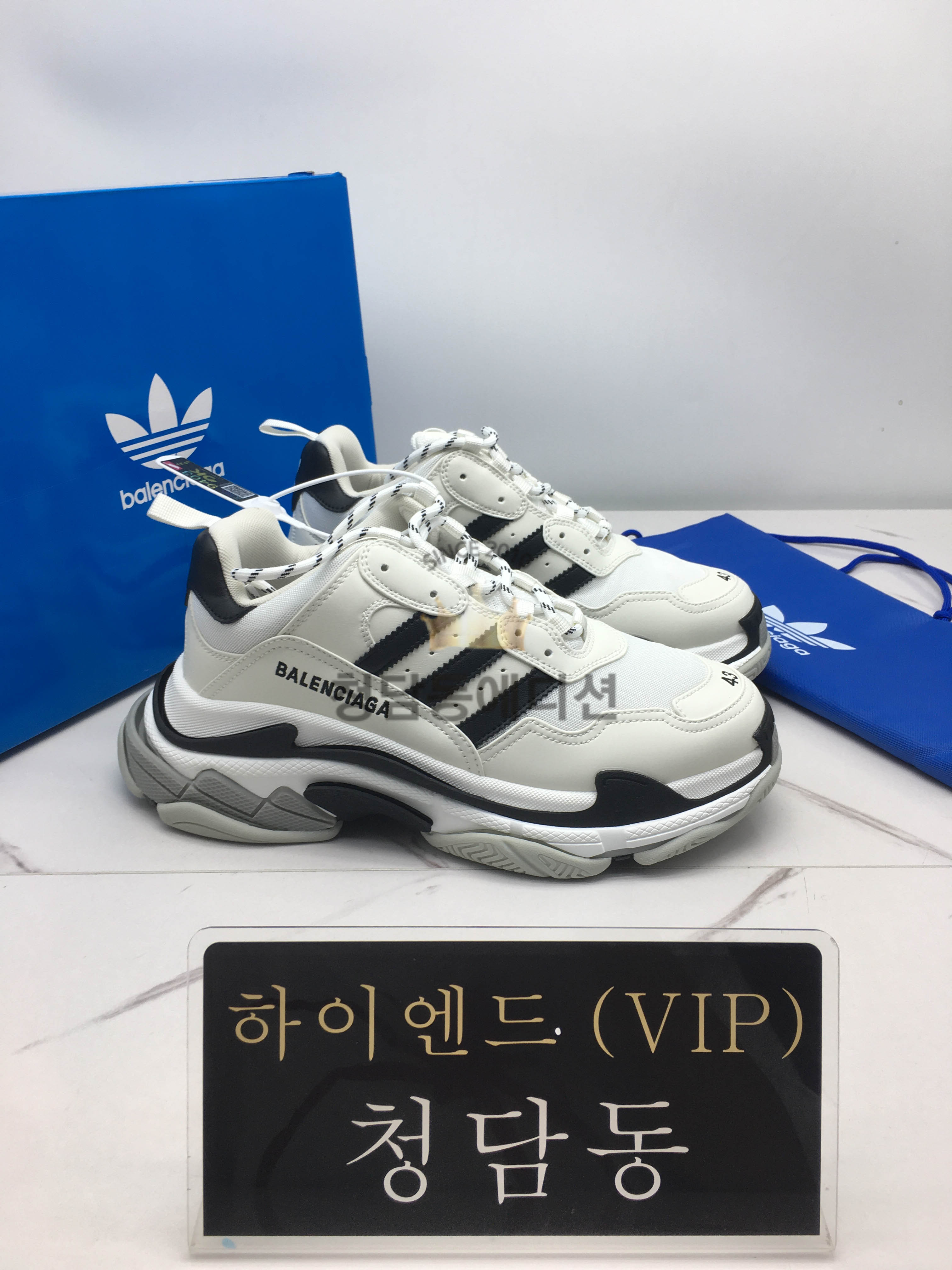 발렌시아가X아디다스 트리플s 콜라보 (남녀공용)
