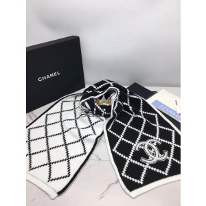 샤넬 CC 캐시미어 머플러 (컬러 블랙)