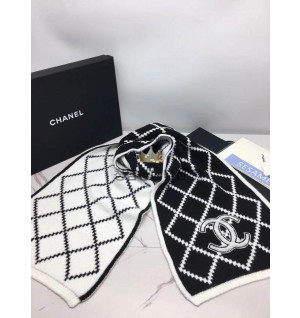 샤넬 CC 캐시미어 머플러 (컬러 블랙)