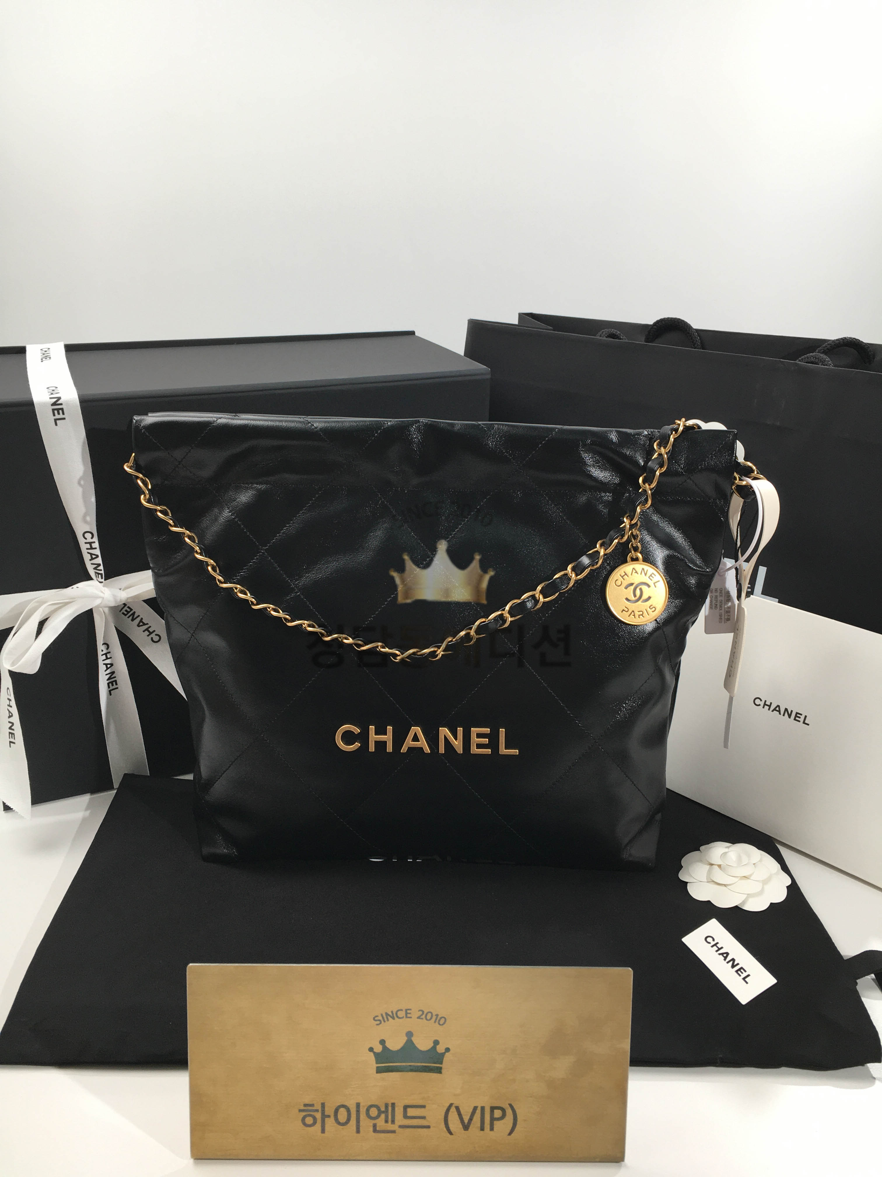샤넬 22백 스몰 (upgrade ver.) (하이엔드급) (컬러 블랙)