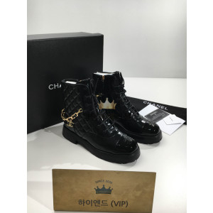 샤넬 22 앵클 부츠