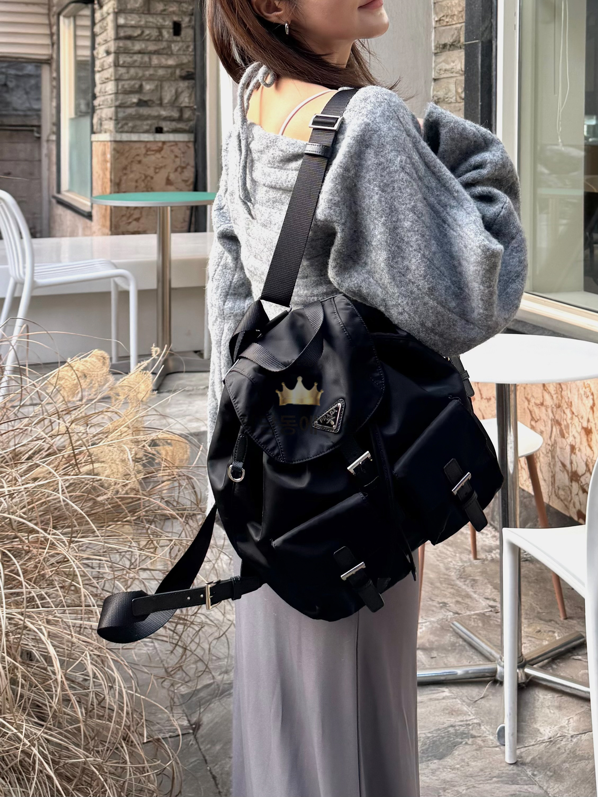 프라다 리나일론 클래식 백팩 1BZ811 미디움