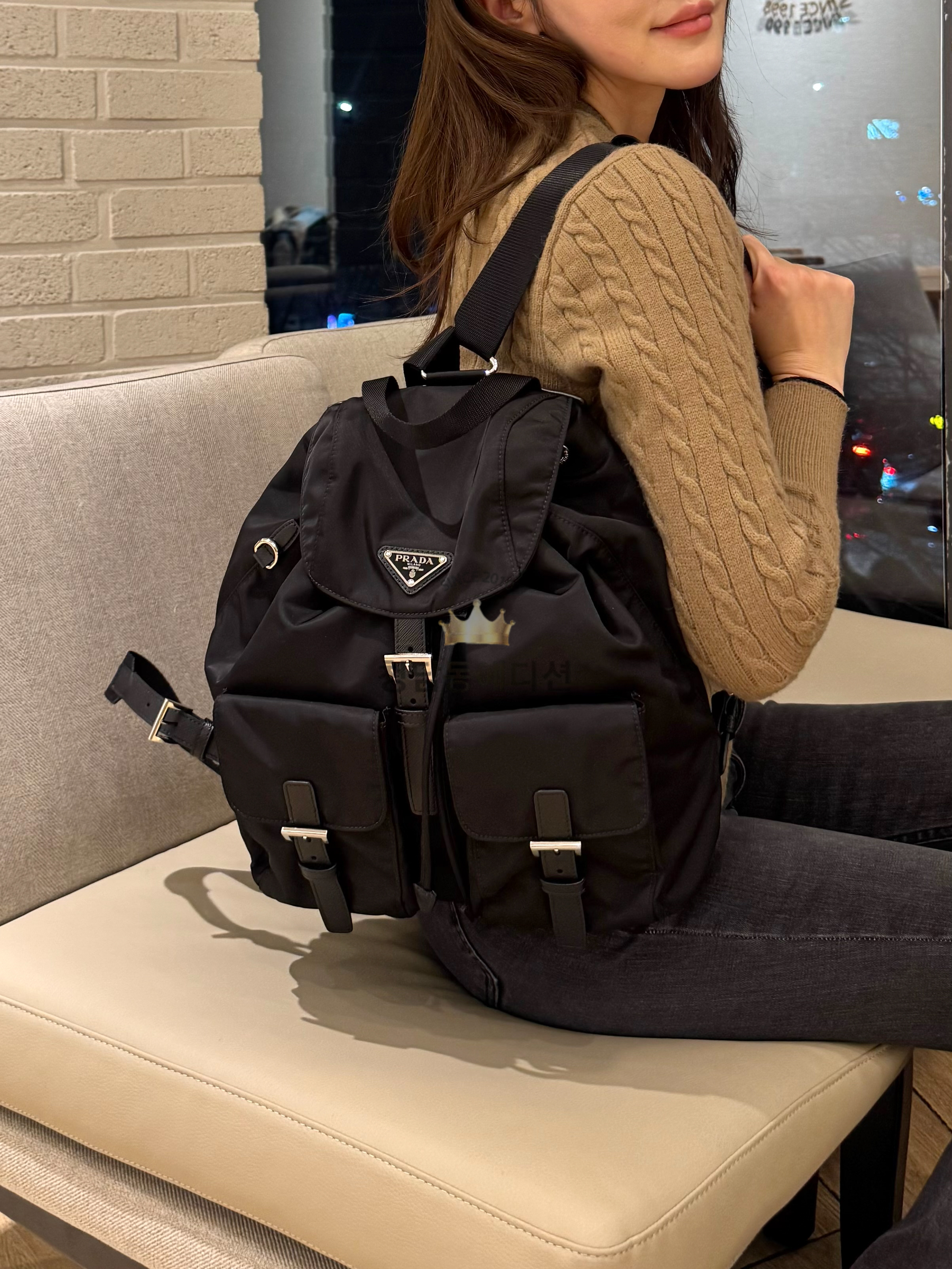 프라다 리나일론 클래식 백팩 1BZ811 미디움