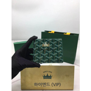 고야드 빅투와르 반지갑 (컬러 그린)