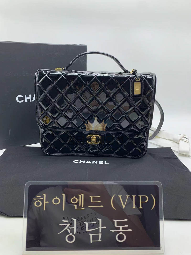 샤넬 22K 탑핸들 제니 백팩