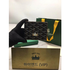 고야드 빅투와르 반지갑 (컬러블랙탄(브라운))